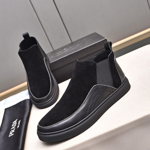 Cheap Prada Boots For Men #1257672 Replica Wholesale [$82.00 USD] [ITEM#1257672] on Replica Prada Boots