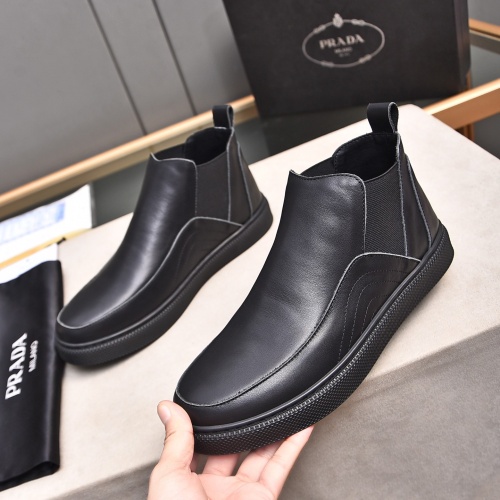 Cheap Prada Boots For Men #1257674 Replica Wholesale [$82.00 USD] [ITEM#1257674] on Replica Prada Boots