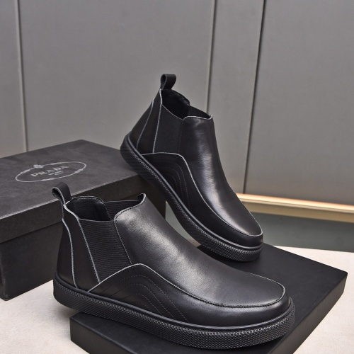 Cheap Prada Boots For Men #1257674 Replica Wholesale [$82.00 USD] [ITEM#1257674] on Replica Prada Boots