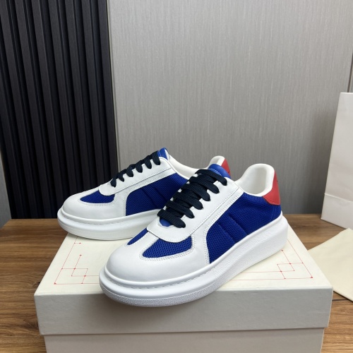 Cheap Alexander McQueen Casual Shoes For Men #1257689 Replica Wholesale [$105.00 USD] [ITEM#1257689] on Replica Alexander McQueen Casual Shoes