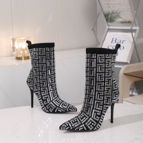 Cheap Balmain Boots For Women #1257762 Replica Wholesale [$112.00 USD] [ITEM#1257762] on Replica Balmain Boots