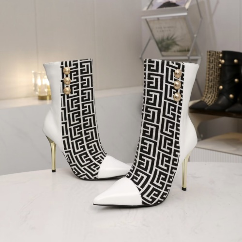 Cheap Balmain Boots For Women #1257763 Replica Wholesale [$112.00 USD] [ITEM#1257763] on Replica Balmain Boots