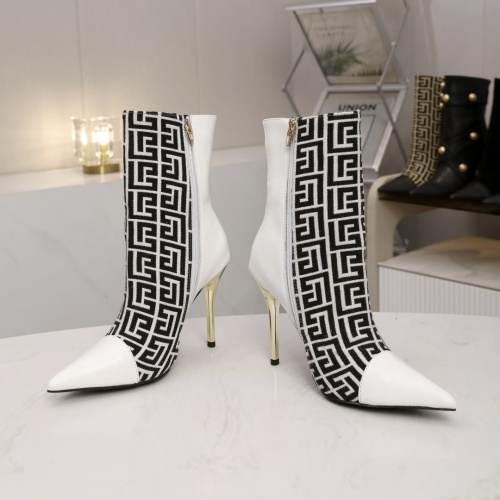 Cheap Balmain Boots For Women #1257763 Replica Wholesale [$112.00 USD] [ITEM#1257763] on Replica Balmain Boots