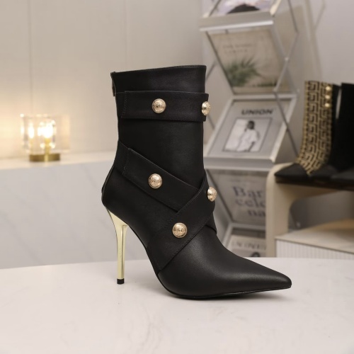 Cheap Balmain Boots For Women #1257765 Replica Wholesale [$112.00 USD] [ITEM#1257765] on Replica Balmain Boots