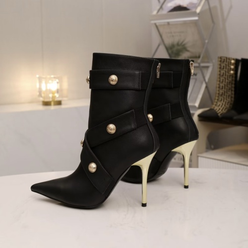 Cheap Balmain Boots For Women #1257765 Replica Wholesale [$112.00 USD] [ITEM#1257765] on Replica Balmain Boots