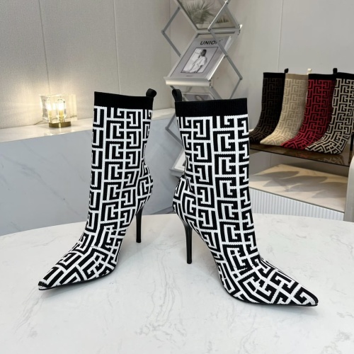 Cheap Balmain Boots For Women #1257767 Replica Wholesale [$96.00 USD] [ITEM#1257767] on Replica Balmain Boots