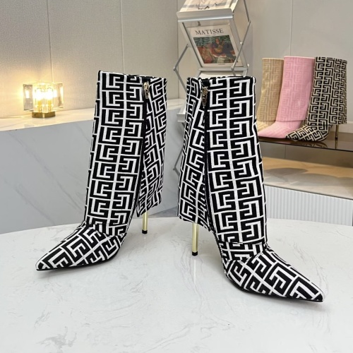 Cheap Balmain Boots For Women #1257770 Replica Wholesale [$112.00 USD] [ITEM#1257770] on Replica Balmain Boots