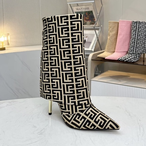 Cheap Balmain Boots For Women #1257771 Replica Wholesale [$112.00 USD] [ITEM#1257771] on Replica Balmain Boots