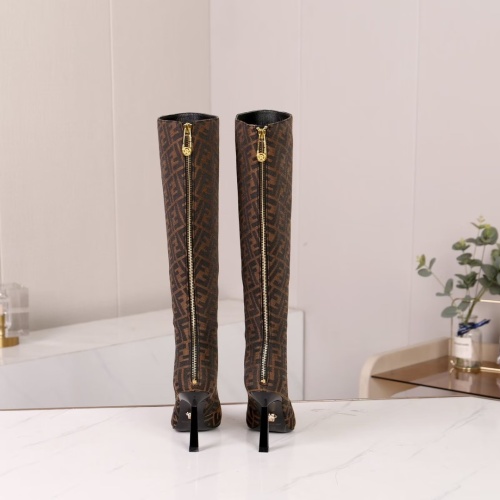 Cheap Versace Boots For Women #1257783 Replica Wholesale [$115.00 USD] [ITEM#1257783] on Replica Versace Boots