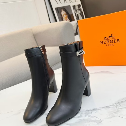 Cheap Hermes Boots For Women #1257798 Replica Wholesale [$108.00 USD] [ITEM#1257798] on Replica Hermes Boots