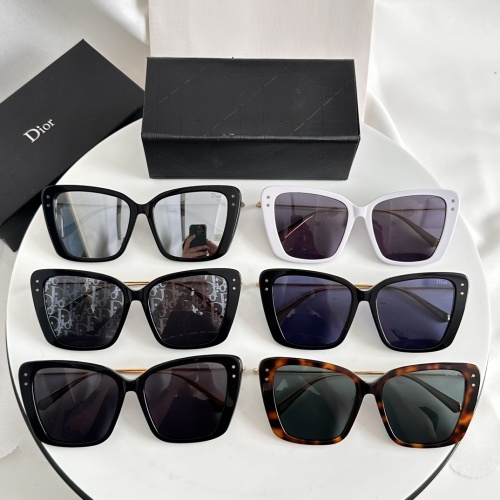 Cheap Christian Dior AAA Quality Sunglasses #1257836 Replica Wholesale [$45.00 USD] [ITEM#1257836] on Replica Christian Dior AAA Quality Sunglasses