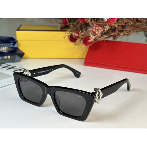 Cheap Fendi AAA Quality Sunglasses #1257868 Replica Wholesale [$64.00 USD] [ITEM#1257868] on Replica Fendi AAA Quality Sunglasses