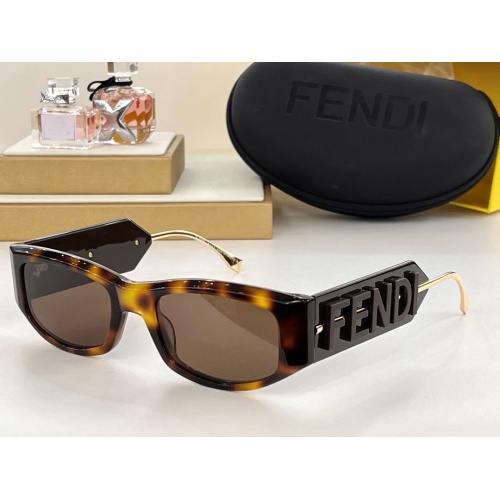 Cheap Fendi AAA Quality Sunglasses #1257873 Replica Wholesale [$72.00 USD] [ITEM#1257873] on Replica Fendi AAA Quality Sunglasses