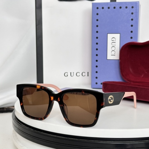 Cheap Gucci AAA Quality Sunglasses #1257884 Replica Wholesale [$45.00 USD] [ITEM#1257884] on Replica Gucci AAA Quality Sunglasses