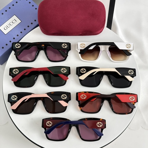 Cheap Gucci AAA Quality Sunglasses #1257884 Replica Wholesale [$45.00 USD] [ITEM#1257884] on Replica Gucci AAA Quality Sunglasses