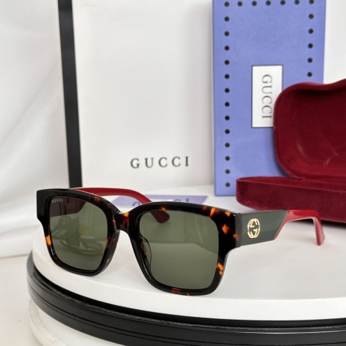 Cheap Gucci AAA Quality Sunglasses #1257887 Replica Wholesale [$45.00 USD] [ITEM#1257887] on Replica Gucci AAA Quality Sunglasses