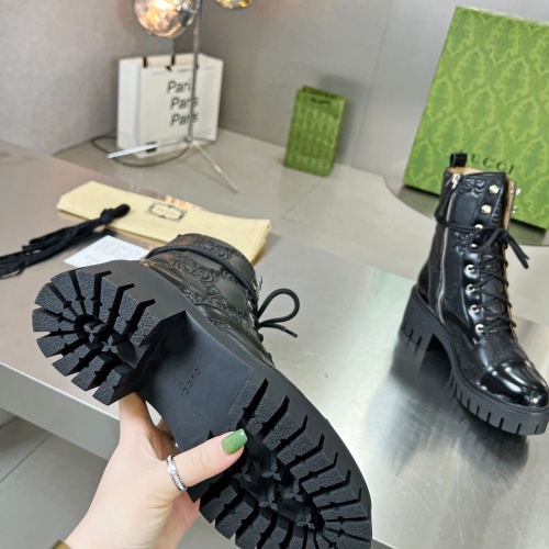 Cheap Gucci Boots For Women #1257891 Replica Wholesale [$112.00 USD] [ITEM#1257891] on Replica Gucci Boots