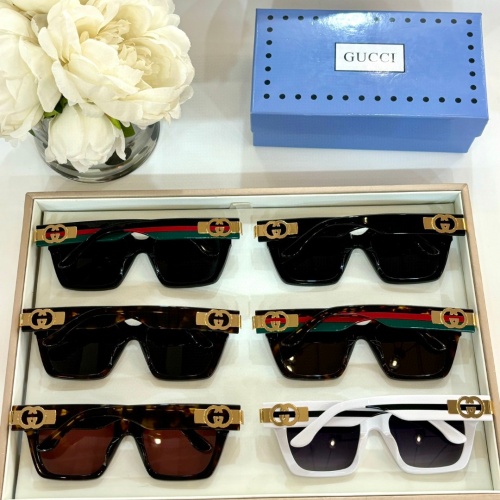 Cheap Gucci AAA Quality Sunglasses #1257899 Replica Wholesale [$52.00 USD] [ITEM#1257899] on Replica Gucci AAA Quality Sunglasses