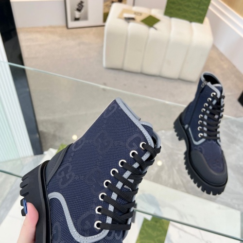 Cheap Gucci Boots For Women #1257917 Replica Wholesale [$98.00 USD] [ITEM#1257917] on Replica Gucci Boots