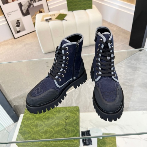 Cheap Gucci Boots For Men #1257918 Replica Wholesale [$100.00 USD] [ITEM#1257918] on Replica Gucci Boots