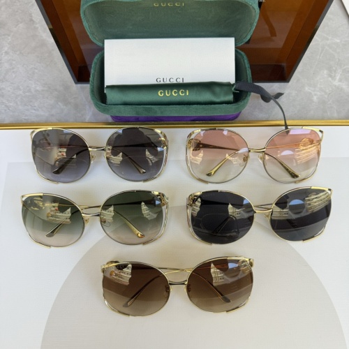 Cheap Gucci AAA Quality Sunglasses #1257923 Replica Wholesale [$56.00 USD] [ITEM#1257923] on Replica Gucci AAA Quality Sunglasses