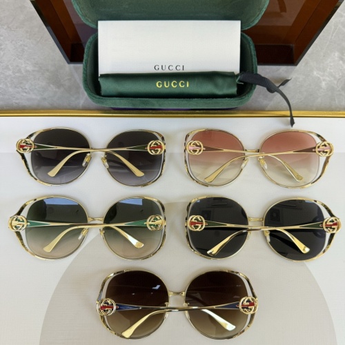 Cheap Gucci AAA Quality Sunglasses #1257923 Replica Wholesale [$56.00 USD] [ITEM#1257923] on Replica Gucci AAA Quality Sunglasses