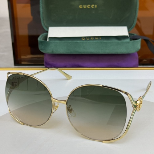 Cheap Gucci AAA Quality Sunglasses #1257924 Replica Wholesale [$56.00 USD] [ITEM#1257924] on Replica Gucci AAA Quality Sunglasses