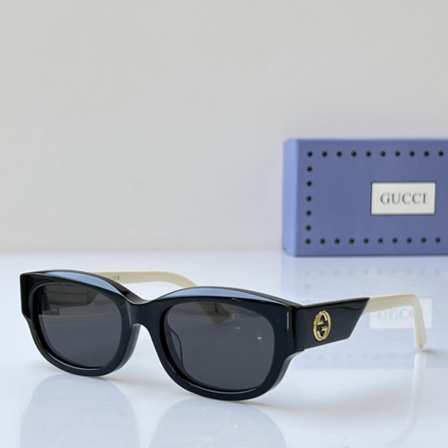 Cheap Gucci AAA Quality Sunglasses #1257943 Replica Wholesale [$64.00 USD] [ITEM#1257943] on Replica Gucci AAA Quality Sunglasses