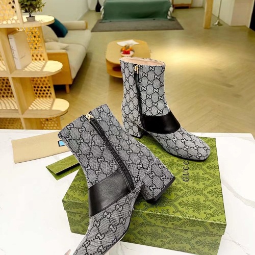 Cheap Gucci Boots For Women #1257953 Replica Wholesale [$102.00 USD] [ITEM#1257953] on Replica Gucci Boots