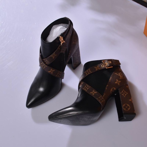 Cheap Louis Vuitton Boots For Women #1257983 Replica Wholesale [$85.00 USD] [ITEM#1257983] on Replica Louis Vuitton Boots