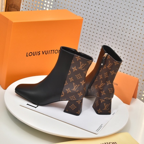 Cheap Louis Vuitton Boots For Women #1257988 Replica Wholesale [$92.00 USD] [ITEM#1257988] on Replica Louis Vuitton Boots