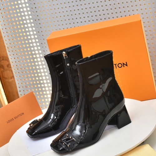 Cheap Louis Vuitton Boots For Women #1257989 Replica Wholesale [$92.00 USD] [ITEM#1257989] on Replica Louis Vuitton Boots