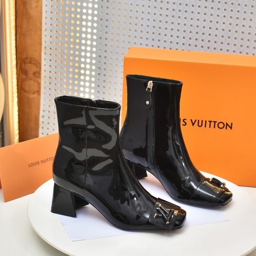 Cheap Louis Vuitton Boots For Women #1257989 Replica Wholesale [$92.00 USD] [ITEM#1257989] on Replica Louis Vuitton Boots