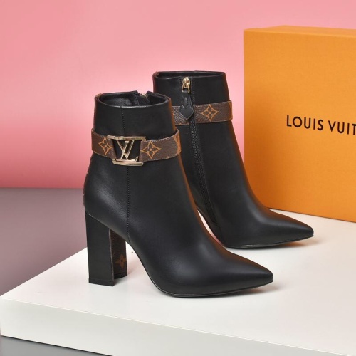 Cheap Louis Vuitton Boots For Women #1257991 Replica Wholesale [$88.00 USD] [ITEM#1257991] on Replica Louis Vuitton Boots