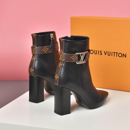 Cheap Louis Vuitton Boots For Women #1257991 Replica Wholesale [$88.00 USD] [ITEM#1257991] on Replica Louis Vuitton Boots