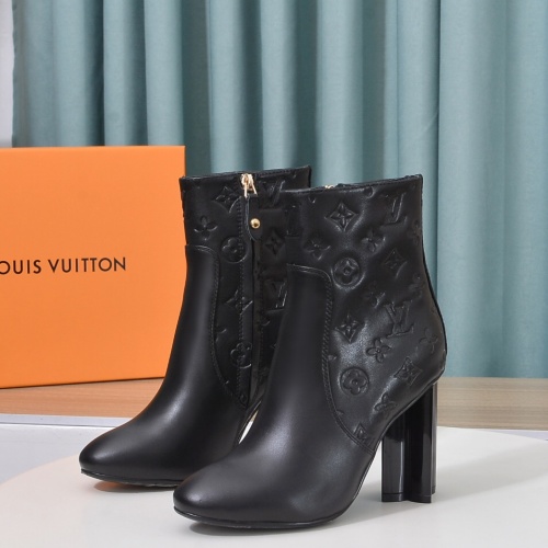 Cheap Louis Vuitton Boots For Women #1257994 Replica Wholesale [$96.00 USD] [ITEM#1257994] on Replica Louis Vuitton Boots