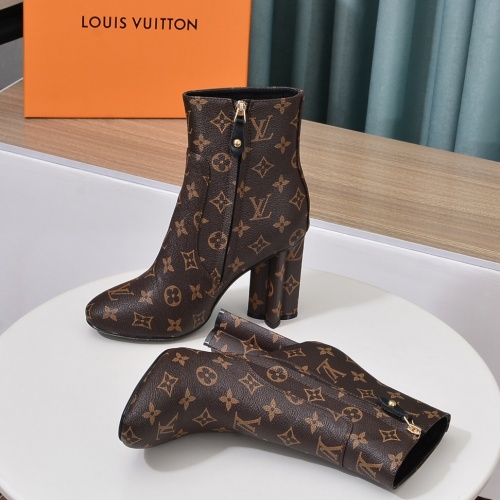 Cheap Louis Vuitton Boots For Women #1257995 Replica Wholesale [$96.00 USD] [ITEM#1257995] on Replica Louis Vuitton Boots