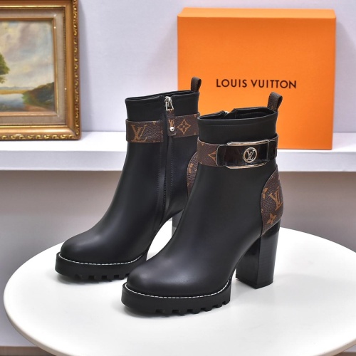 Cheap Louis Vuitton Boots For Women #1257996 Replica Wholesale [$100.00 USD] [ITEM#1257996] on Replica Louis Vuitton Boots