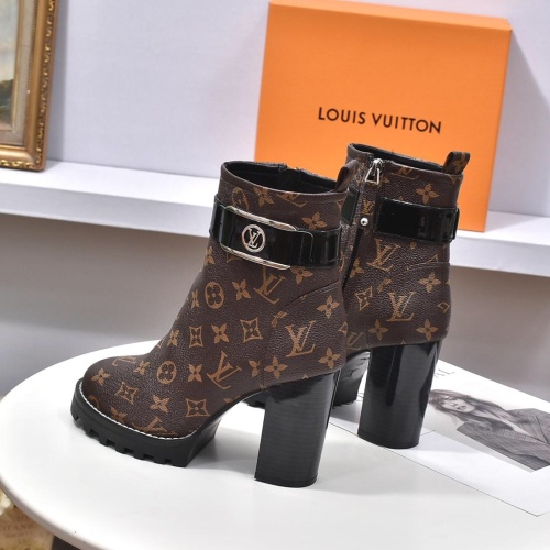 Cheap Louis Vuitton Boots For Women #1257998 Replica Wholesale [$100.00 USD] [ITEM#1257998] on Replica Louis Vuitton Boots