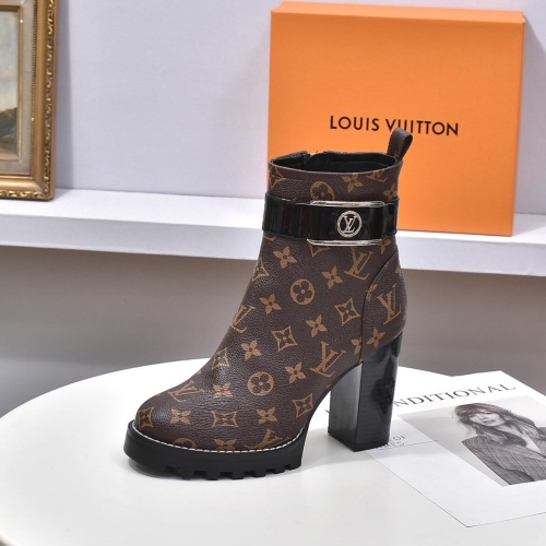 Cheap Louis Vuitton Boots For Women #1257998 Replica Wholesale [$100.00 USD] [ITEM#1257998] on Replica Louis Vuitton Boots