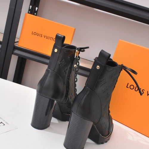 Cheap Louis Vuitton Boots For Women #1258003 Replica Wholesale [$100.00 USD] [ITEM#1258003] on Replica Louis Vuitton Boots