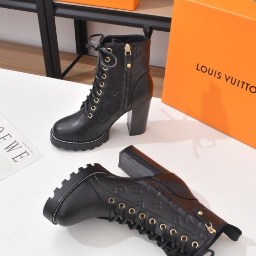 Cheap Louis Vuitton Boots For Women #1258003 Replica Wholesale [$100.00 USD] [ITEM#1258003] on Replica Louis Vuitton Boots