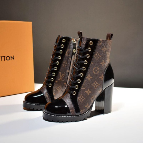 Cheap Louis Vuitton Boots For Women #1258006 Replica Wholesale [$88.00 USD] [ITEM#1258006] on Replica 