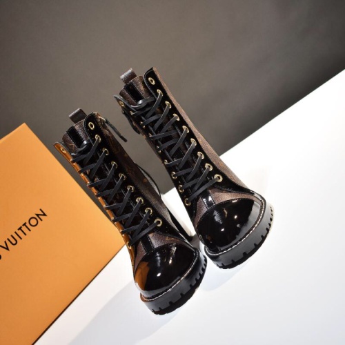 Cheap Louis Vuitton Boots For Women #1258006 Replica Wholesale [$88.00 USD] [ITEM#1258006] on Replica 