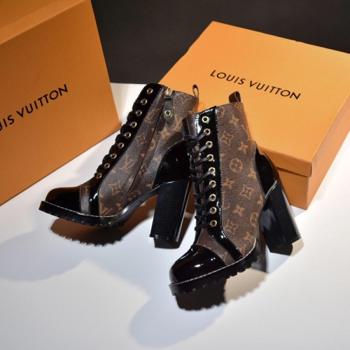 Cheap Louis Vuitton Boots For Women #1258006 Replica Wholesale [$88.00 USD] [ITEM#1258006] on Replica 