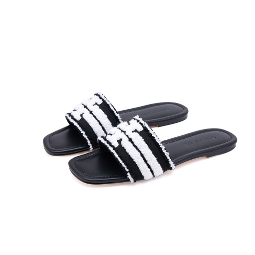 Cheap Tory Burch TB Slippers For Women #1258036 Replica Wholesale [$82.00 USD] [ITEM#1258036] on Replica Tory Burch TB Slippers