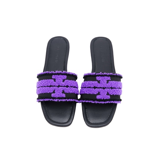 Cheap Tory Burch TB Slippers For Women #1258039 Replica Wholesale [$82.00 USD] [ITEM#1258039] on Replica Tory Burch TB Slippers