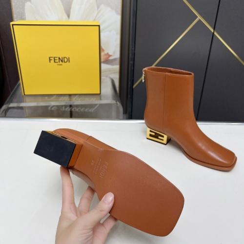 Cheap Fendi Fashion Boots For Women #1258044 Replica Wholesale [$122.00 USD] [ITEM#1258044] on Replica Fendi Fashion Boots