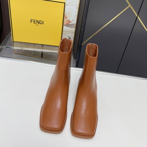 Cheap Fendi Fashion Boots For Women #1258044 Replica Wholesale [$122.00 USD] [ITEM#1258044] on Replica Fendi Fashion Boots