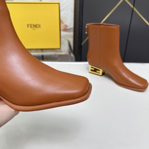 Cheap Fendi Fashion Boots For Women #1258044 Replica Wholesale [$122.00 USD] [ITEM#1258044] on Replica Fendi Fashion Boots